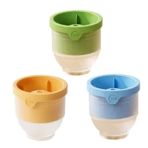 Grade Silicone Ice Ball Molds Round Ice Ball Maker For Cocktails Beverages